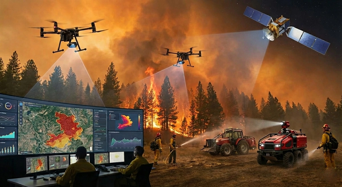 هوش مصنوعی آتش‌سوزی‌های جنگلی ایران را پیش‌بینی و اعلام می‌کند!