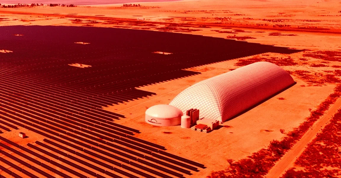 باتری CO2 گوگل: گنبدهای عظیم برای ذخیره برق پاک