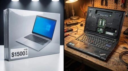 لپ‌تاپ استوک بخریم یا نو؟ راهنمای جامع و تخصصی خرید لپ‌تاپ دست‌دوم در بازار ایران (پاییز ۱۴۰۴)