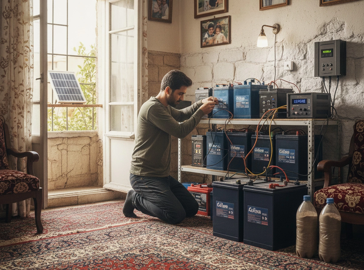 ذخیره برق در خانه