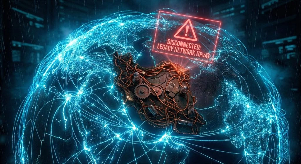 اینترنتِ نیمه‌جان: حذف خاموش IPv6 و عقب‌گرد دیجیتال ایران