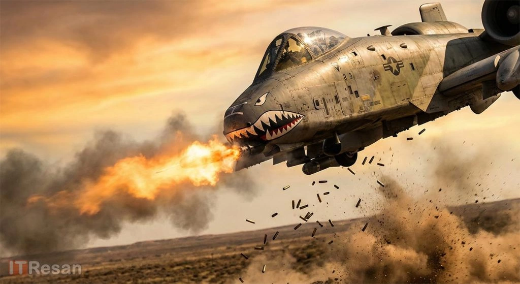 بررسی هواپیمای A-10 تاندربولت II: وقتی یک «توپ جنگی» بال درمی‌آورد!