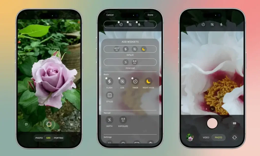 دوربین آیفون در iOS 27