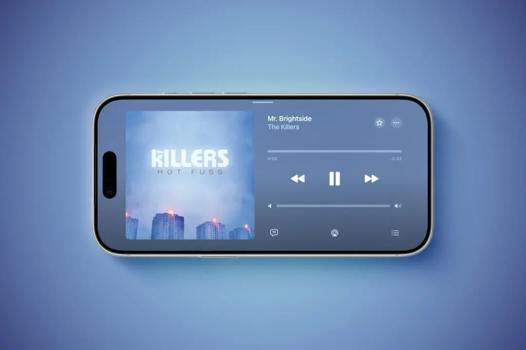 حالت افقی iOS 27
