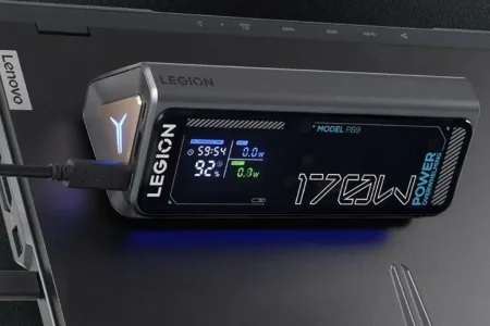 لنوو Legion PB9 معرفی شد؛ پاوربانک مثلثی ۱۷۰ واتی برای گیمرها