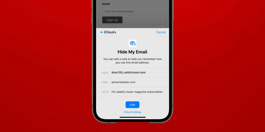 Hide My Email